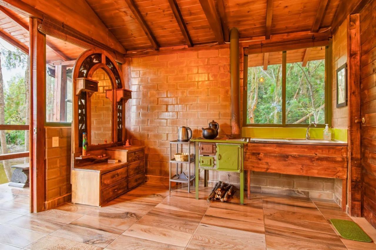 Cabana Tipo Glamping Savieza Life Experience Nemocon Buitenkant foto