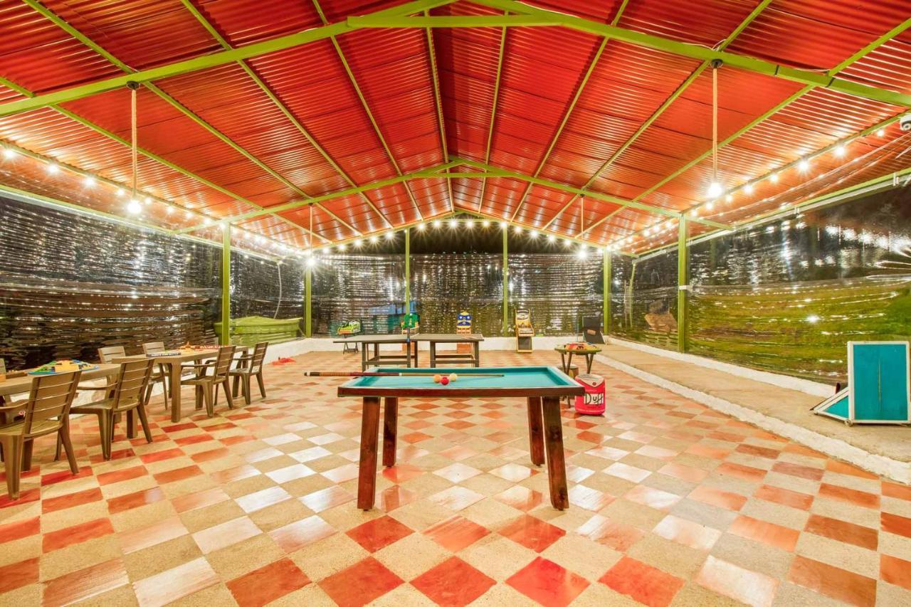 Cabana Tipo Glamping Savieza Life Experience Nemocon Buitenkant foto
